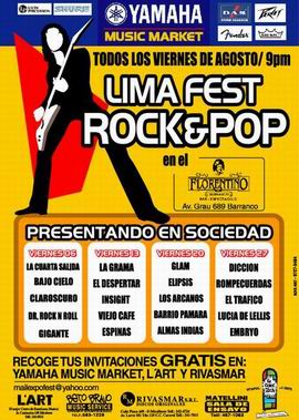 Lima Fest Rock & Pop